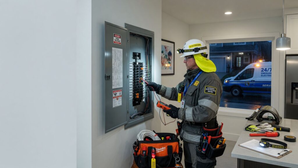 Emergency Electrician Near Longview
